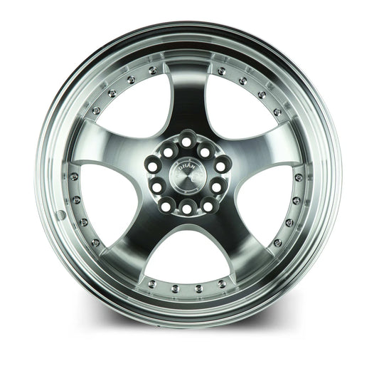 AODHAN WHEELS DS01 - Bronze w/ Machined Lip | Stylish Deep-Dish Performance Wheels for Sport, Tuner & Luxury Cars