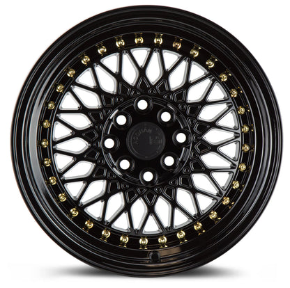 AODHAN WHEELS AH05 (SPF) - Gloss Black | Sleek, High-Performance Wheels Engineered for a Striking Appearance and Enhanced Handling