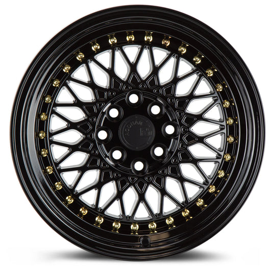 AODHAN WHEELS AH05 (SPF) - Gloss Black | Sleek, High-Performance Wheels Engineered for a Striking Appearance and Enhanced Handling