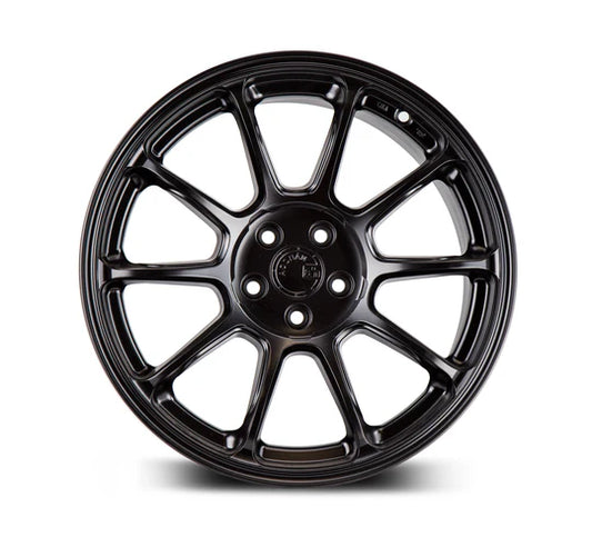 AODHAN WHEELS AH06 (SPF) - Matte Black | Bold, Sturdy Wheels Designed for Maximum Performance and a Stealthy Aesthetic