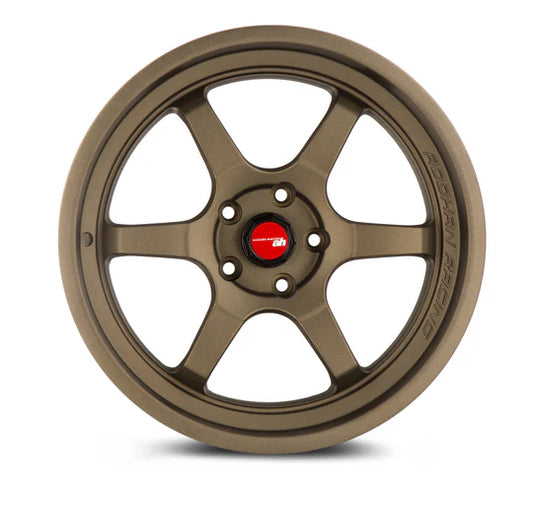 AODHAN WHEELS AH08 (SPF) - Textured Bronze | Aggressive, Track-Inspired Wheels for Maximum Durability & Style