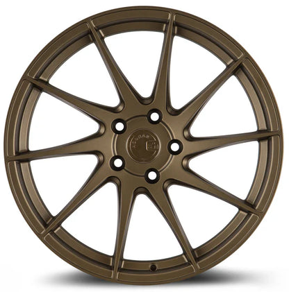 AODHAN WHEELS AH09 (SPF) - Matte Bronze | Lightweight Flow Forged Performance Wheels for Sport, Tuner & Luxury Cars